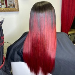 Holla At Cha Girl - Versatile sew-in by Mickey Michelle color added by her as well. Hair also sold by her, Boss Girl Hair.