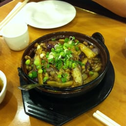 Eggplant with Garlic Sauce Casserole