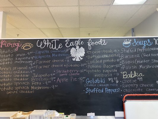 Menu photo 1 White Eagle Foods Mount Laurel Township, NJ