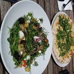 Rosso et Bianco - Salade verdure & Pizza bianco