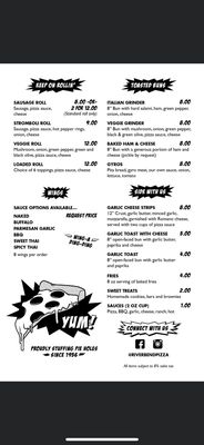 Menu photo 3 River Bend Pizza Fort Wayne, IN Menu photo 3 River Bend Pizza Fort Wayne, IN