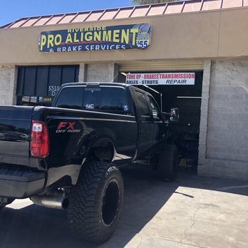 Riverside Pro Alignment and Brakes - Big wheels and tires, no problem for them - Auto Repair Near Me - Riverside, California