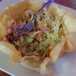 Taco Salad with ground beef Taco Salad with ground beef