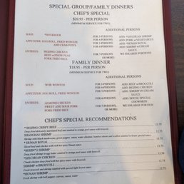 Menu Menu