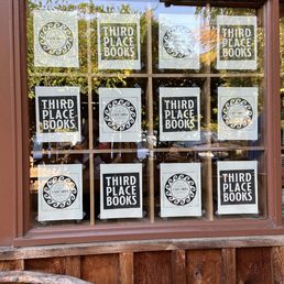 Third Place Books window Third Place Books window