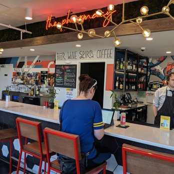 Crossroads Collective - This is The Pharmacy a beer and wine stall. - Food Court Near Me - Milwaukee, Wisconsin