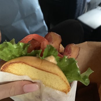 Five Guys - Buns the wrong way - Burgers Near Me - New York, New York