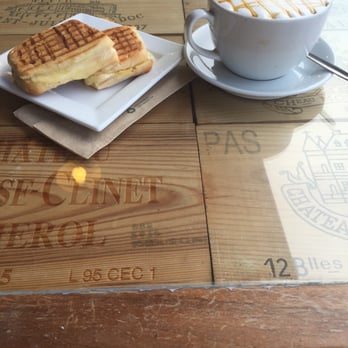 Blend Coffee Lounge - Toffee nut macchiato and a panini. Yum - Coffee & Tea Near Me - Perth, PKN Blend Coffee Lounge - Toffee nut macchiato and a panini. Yum - Coffee & Tea Near Me - Perth, PKN