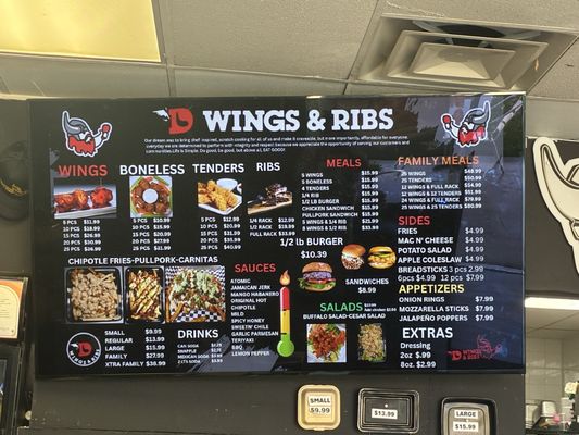 Menu photo 1 D Wings & Ribs National City, CA Menu photo 1 D Wings & Ribs National City, CA