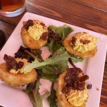 The Mill Kitchen and Bar - Deviled Eggs - New American Near Me - Roswell, Georgia The Mill Kitchen and Bar - Deviled Eggs - New American Near Me - Roswell, Georgia