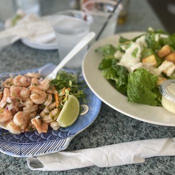 Boater's Grill - Shrimp ceveche and Cesar's $10-$12 - Seafood Near Me - Key Biscayne, Florida Boater's Grill - Shrimp ceveche and Cesar's $10-$12 - Seafood Near Me - Key Biscayne, Florida