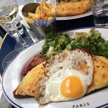 Café Mademoiselle - Croque Madame with Egg - Bistros Near Me - Paris, 75 Café Mademoiselle - Croque Madame with Egg - Bistros Near Me - Paris, 75