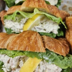 The Everyday Market - Chicken salad croissants.