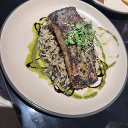 Crispy skin salmon