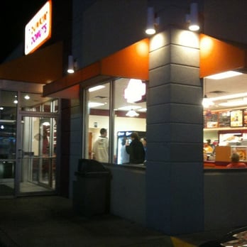 Dunkin' -  the outside of a dunkin donuts restaurant - Donuts Near Me - Endicott, New York