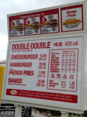 Menu photo 7 In-N-Out Burger South Gate, CA Menu photo 7 In-N-Out Burger South Gate, CA