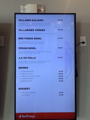 Menu photo 2 Red Fuego Lehi, UT Menu photo 2 Red Fuego Lehi, UT
