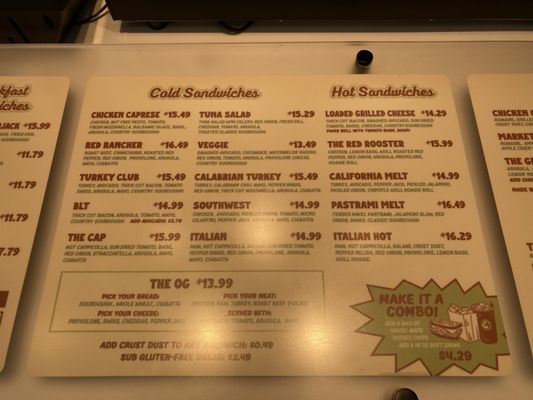 Menu photo 4 Crust Toast and Sandwich Riverside, CA