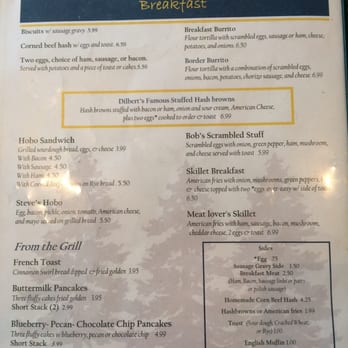 Dilbert's - Menu page 2 - Breakfast & Brunch Near Me - Interlochen, Michigan