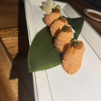 Mizumi - Seared -Aburi- Salmon Belly Sushi - Japanese Near Me - Las Vegas, Nevada