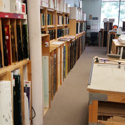 Art Glass City - Our bins are full with a great selection of Bullseye Glass.