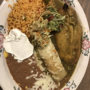 El Tapatio - Chili Relleno with a cheese enchilada, so yummy. - Mexican Near Me - North Kingstown, Rhode Island