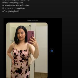 Client Feedback about her Make up and how it made her feels :)