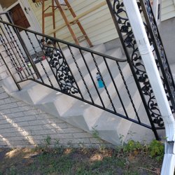 Last Coat Painting - Cleaned and finish painting of railing