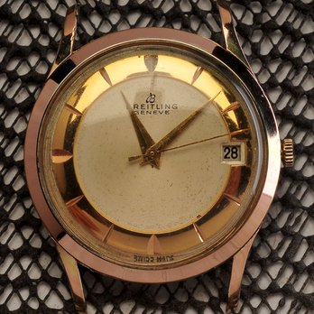 Tic Time of Pasadena - A rare and very unique vintage Breitling circa 1950s - Watch Repair Near Me - Pasadena, California