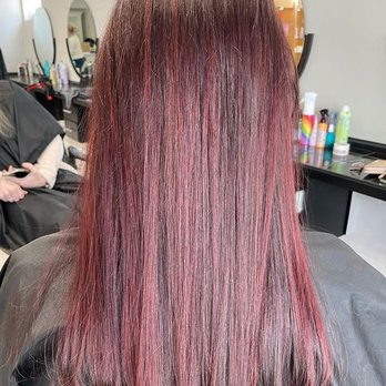 Phoenix Salon - Red Red Wine!
Balayage with a beautiful Merlot color done by Danielle a Phoenix Salon. - Hair Salons Near Me - Winchester, Massachusetts Phoenix Salon - Red Red Wine!
Balayage with a beautiful Merlot color done by Danielle a Phoenix Salon. - Hair Salons Near Me - Winchester, Massachusetts