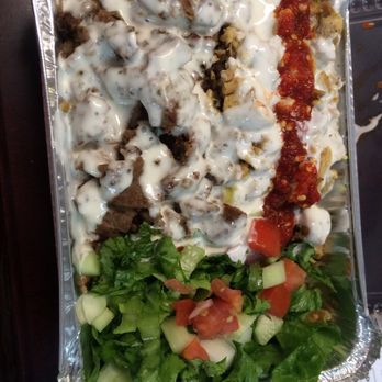 Halal Bros - Combo over rice - Middle Eastern Near Me - Austin, Texas