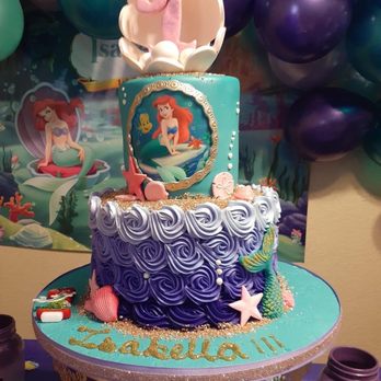 Moulin Rose Cake & Bakery Shop - Little Mermaid cake - Bakeries Near Me - Miami, Florida Moulin Rose Cake & Bakery Shop - Little Mermaid cake - Bakeries Near Me - Miami, Florida