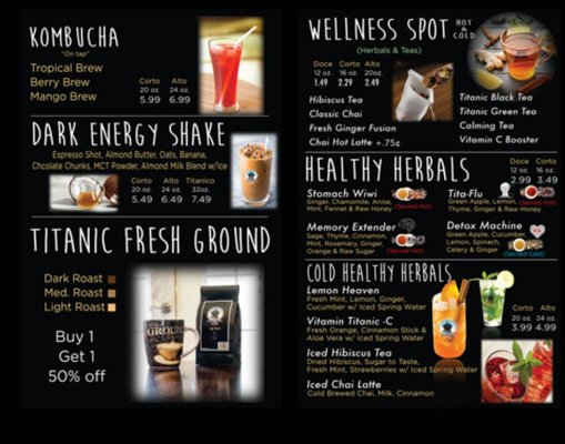 Menu photo 5 Titanic Coffee Congers, NY Menu photo 5 Titanic Coffee Congers, NY