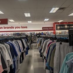 Tons of men's women and children's clothes, as well as accessories.