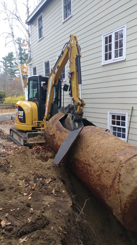 Slide of Oil Tank Services of New England