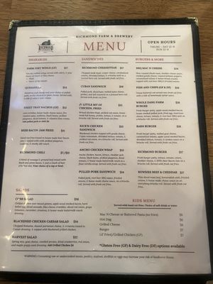 Menu photo 7 Richmond Farm and Brewery Bangor, PA Menu photo 7 Richmond Farm and Brewery Bangor, PA