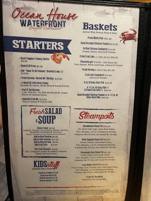 Menu photo 3 Ocean House Virginia Beach, VA Menu photo 3 Ocean House Virginia Beach, VA
