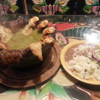 Mariscos Playa Hermosa - Say what? Yummmmmmmmy!  Molcajete. Believe me this is something you don't want to miss. Delicious combination of seafood, chicken and meat. - Mexican Near Me - Phoenix, Arizona