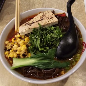 Kashiwa Ramen - Spicy Vegan extra mushroom and onions - Ramen Near Me - Costa Mesa, California Kashiwa Ramen - Spicy Vegan extra mushroom and onions - Ramen Near Me - Costa Mesa, California