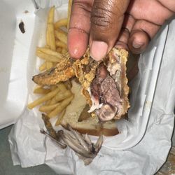 Supposed to be a chicken wing