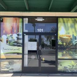 Meng Massage & Spa - Location of the Meng Massage and Spa next to Walmart.