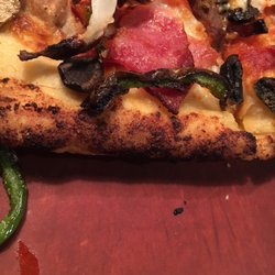 Pizza Hut - Burnt and hard