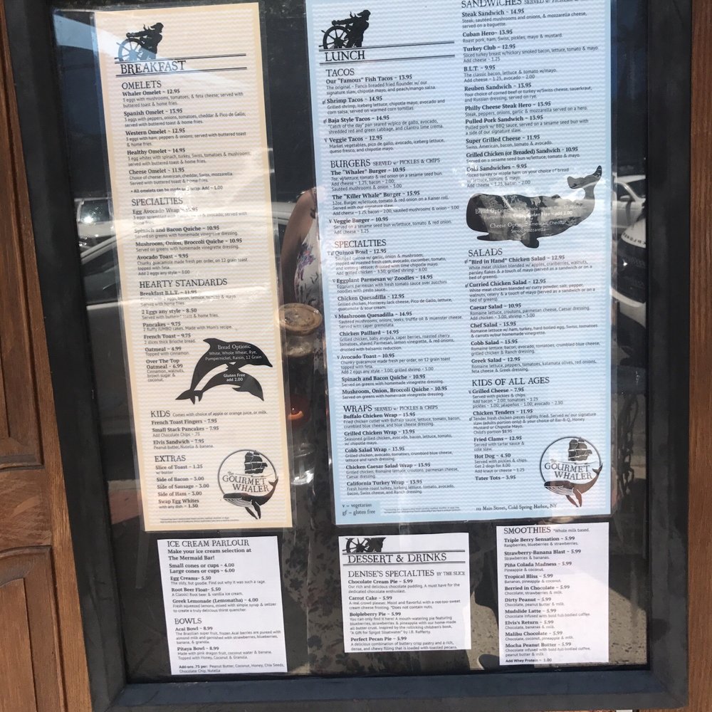 Gourmet Whaler - Desserts Near Me - Cold Spring Harbor, New York