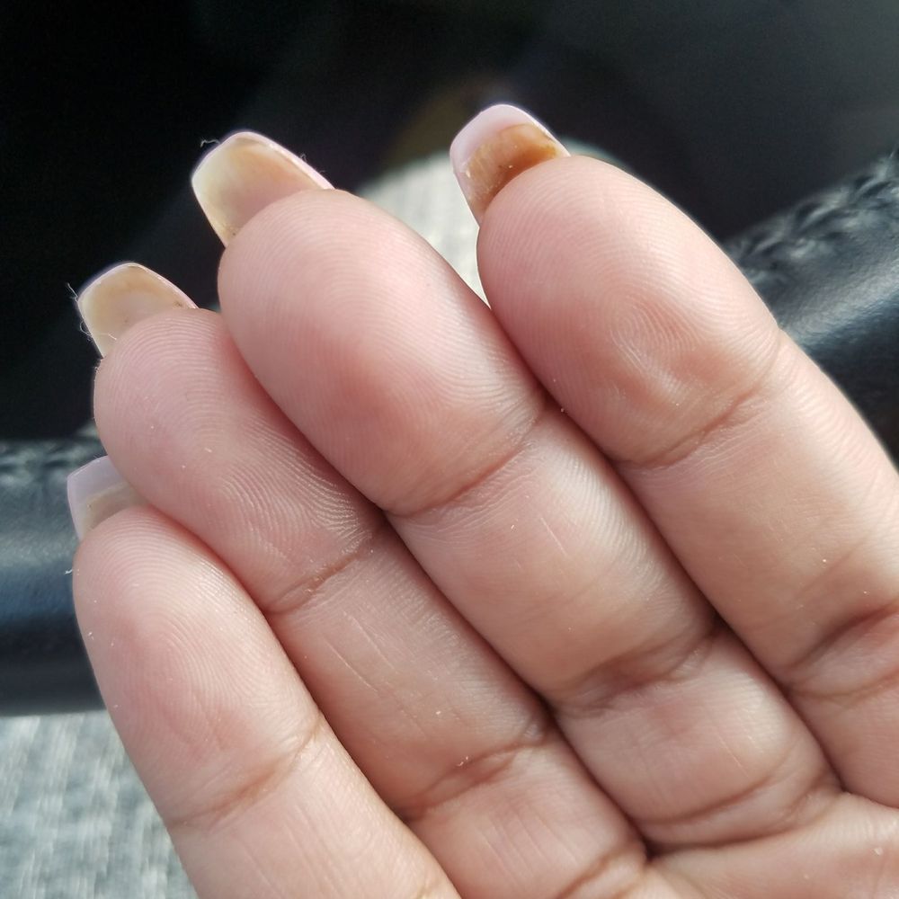 C Nails & Spa - Nails left uncleaned by Hellen. - Nail Salons Near Me - Houston, Texas C Nails & Spa - Nails left uncleaned by Hellen. - Nail Salons Near Me - Houston, Texas