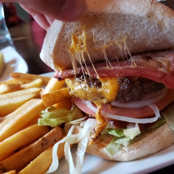 Oscar's - I think its the Oscar`s burger - Irish Pub Near Me - Landstuhl, RP