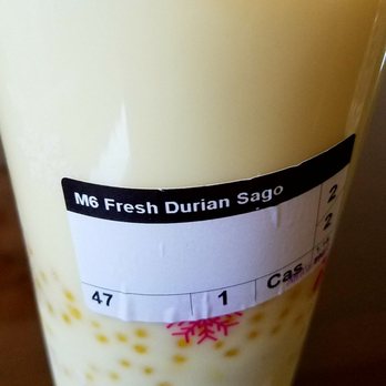 i-Tea - Yep! It's Durian. Hahaa! :) wish they put in more of it. - Bubble Tea Near Me - San Leandro, California i-Tea - Yep! It's Durian. Hahaa! :) wish they put in more of it. - Bubble Tea Near Me - San Leandro, California