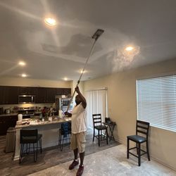 Big Tyme Maintenance - Sand a patched ceiling leak
