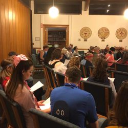 Congregation Agudas Achim - Many generations mix in our congregation.