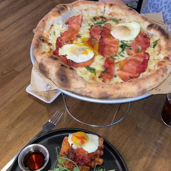OLIVIA - Honey and Ham pizza, and chicken & Doughn-affle - Italian Near Me - Tampa, Florida OLIVIA - Honey and Ham pizza, and chicken & Doughn-affle - Italian Near Me - Tampa, Florida