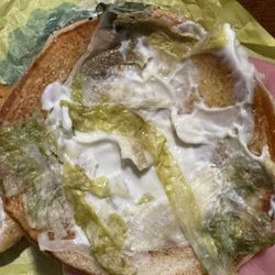 McDonald's - Old, rotten lettuce